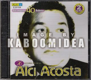 Alci Acosta Historia Musical 40 Boleros 2 CD Set Exitos