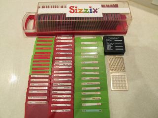 Sizzix Lot of 88 Dies Sidekick See Photos and Description