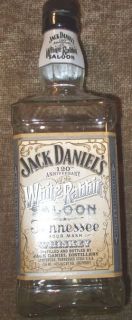 Empty Jack Daniels White Rabbit Collectors Bottle
