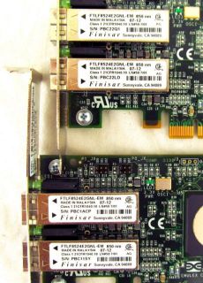 Emulex LPE11002 E Fibre Channel PCI E PCI Express Card Dual Port HBA
