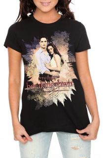  Twilight Saga Breaking Dawn Edward Bella T Shirt Juniors XS New