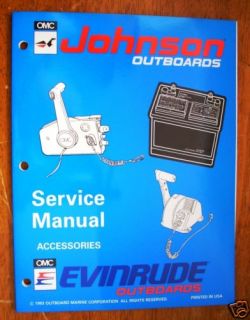 Factory Service Manual 94 Johnson Evinrude Accessory