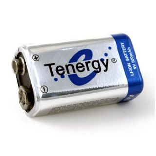 Li Ion 9V Rechargeable Battery 500mAh Ultra High Energy Density