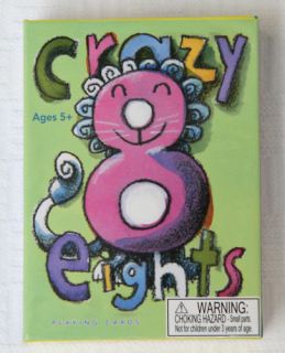 New eeBoo Crazy 8 Eights Playing Cards Kids Party Favor Stocking