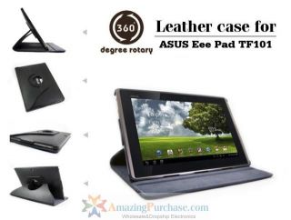 Leather Case Cover Holder for Asus Eee Pad Transformer TF101