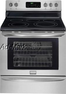  STAINLESS STEEL 30 ELECTRIC RANGE AND OTR MICROWAVE KITCHEN PACKAGE