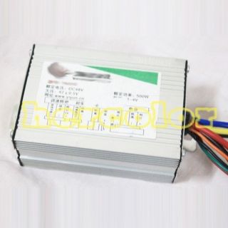 48V 500W Motor Brush Controller for Electric Bicycle Scooter