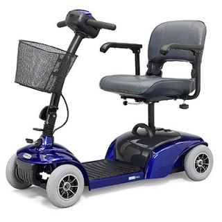 blue electric handicap mobility medical cart scooter blue electric