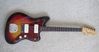 1963 Fender Jazzmaster Sunburst Guitar ALDER BODY, ALL ORIGINAL PARTS