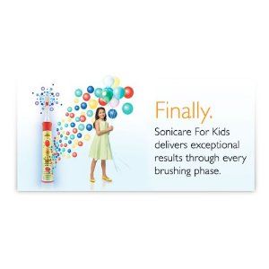 Philips Sonicare KIDS/CHILDRENS HX6311/02 Toothbrush NEW £70rrp
