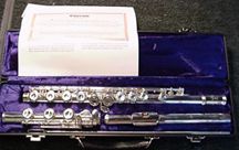 New Emerson Flute Sterling Silver U s A Low B EF8B Selmer Flute Care