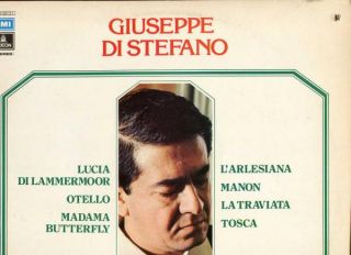 EMI C063 50121 Giuseppe DI STEFANO tenor arias & duet CALLAS Italy NM