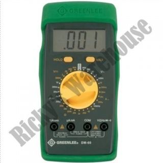  Multimeter DM 60 600V Cat III 8 Function Electrical Tester