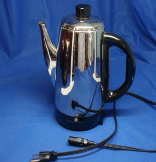 GE GENERAL ELECTRIC 12 Cup Coffee Maker Percolator READY INDICATOR