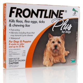 Frontline Frontline Plus For Small Dogs 3 pack Flea Treatment