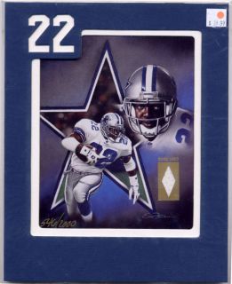 Emmitt Smith Relic Gallery Game Used Jersey 546 2000