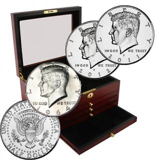 1964 2012 P & D John F. Kennedy Half Dollar Complete Set