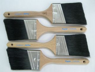 Lot of 4 Purdy 3 Eco Pro Ecopro Glide Paint Brushes