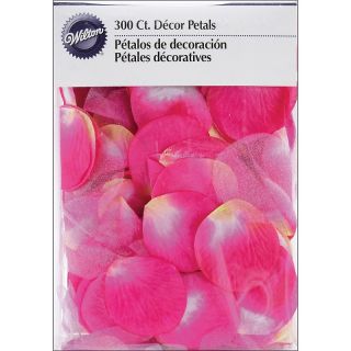 Wilton Fabric and Organza Petals   300 pack Magenta