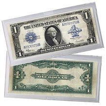 1923 $ 1 silver certificate in circulated condition price $ 89 95 or 3