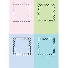 Cuttlebug Embossing Folder Set   Stitched Squares