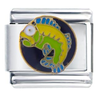 Pugster 9mm Italian Charms Trout Aquatic Themed Fish Z51
