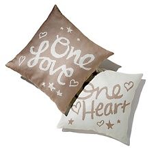 lyric culture one love one heart set of 2 pillows $ 49 90