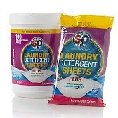 S2O 125 Count Laundry Sheets   Lavender Scent   AutoShip at
