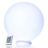 Color Changing Extra Large Light Sphere Remote Control at
