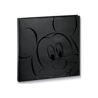 Embossed Mickey Scrapbook Album, 12 x 12in   Black