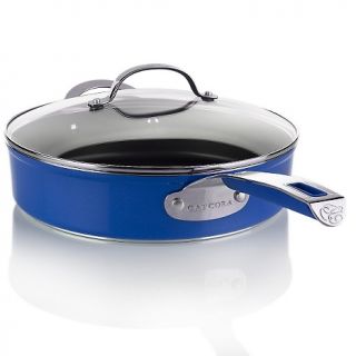  Cora by Starfrit Forged Nonstick Sauté Pan and Lid   11 In