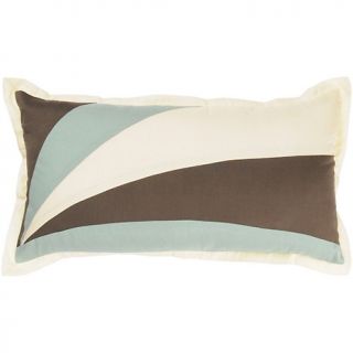 Home Home Décor Throw Pillows 11 x 21 Wave Stripe Pillow   Spa