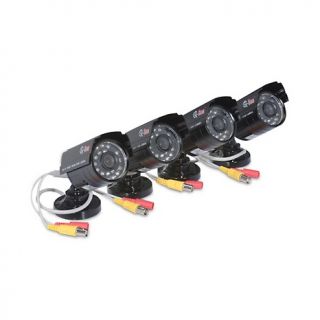 See Network DVR and 4 Cameras Surveillance System   500GB Hard Drive