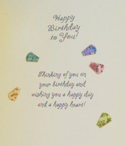 Carol Wilson Happy Birthday Card Dresden Quilt Pattern