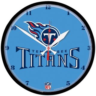  Pro Football Fan Tennessee NFL Team 12 3/4 Round Clock   Titans
