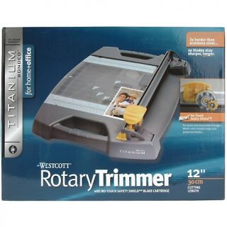  & Sewing Sewing Rotary Cutters Rotary Trimmer 12 Titanium   Gray