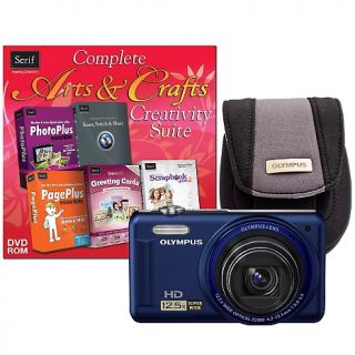 Olympus Olympus VR 320 14MP, 12.5X Optical Zoom Digital Camera Bundle