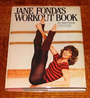 RARE 1st Ed Jane Fondas Workout Book 1981 1st Printing 0671432176