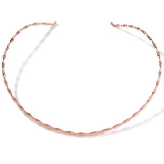 jay king twisted copper 15 14 collar necklace d 20110927161814523