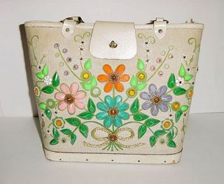 Vintage Enid Collins Jewel Bokay Purse Handbag Tote Collins of Texas