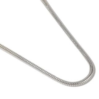 La dea Bendata Sterling Silver 16 Snake Chain