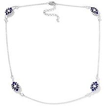 xavier absolute enamel filigree 18 station necklace $ 59 95