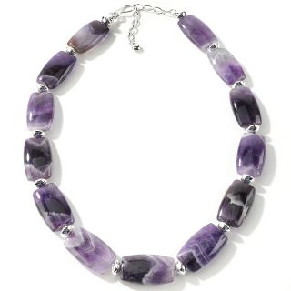 Cape Amethyst Sterling Silver 20 1/4 Necklace