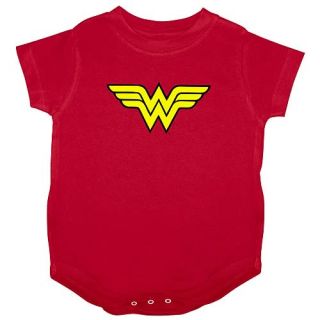 Wonder Woman Logo Onesie