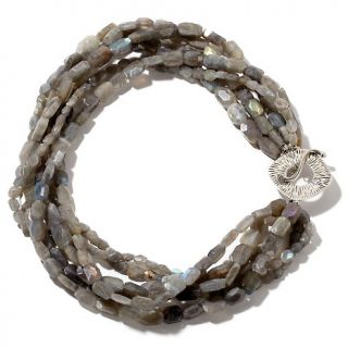  Guyot Designs Multi Strand Labradorite Sterling Silver 20 Necklace