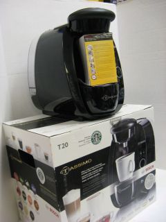  TASSIMO T20 Coffee Maker 1 Cup Cappucinno Espresso Latte Mocha Machine