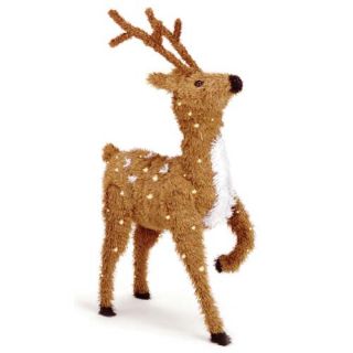 36 Outdoor Prancing Reindeer with Clear Lights Christmas Decoration