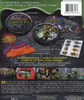 Teenage Mutant Ninja Turtles 25th Anniversary New DVD