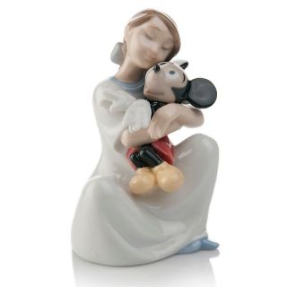 Lladro NAO I Love You Mickey Porcelain Figure Handmade by Lladro