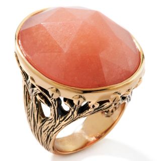  peach quartzite bronze ring note customer pick rating 25 $ 29 95 s h